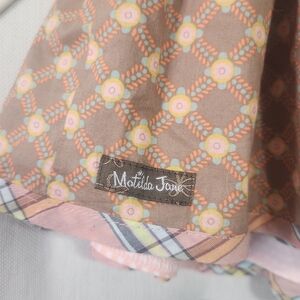 NWT MATILDA JANE 6, PECAN SANDY SKIRT HAPPY AND FREE